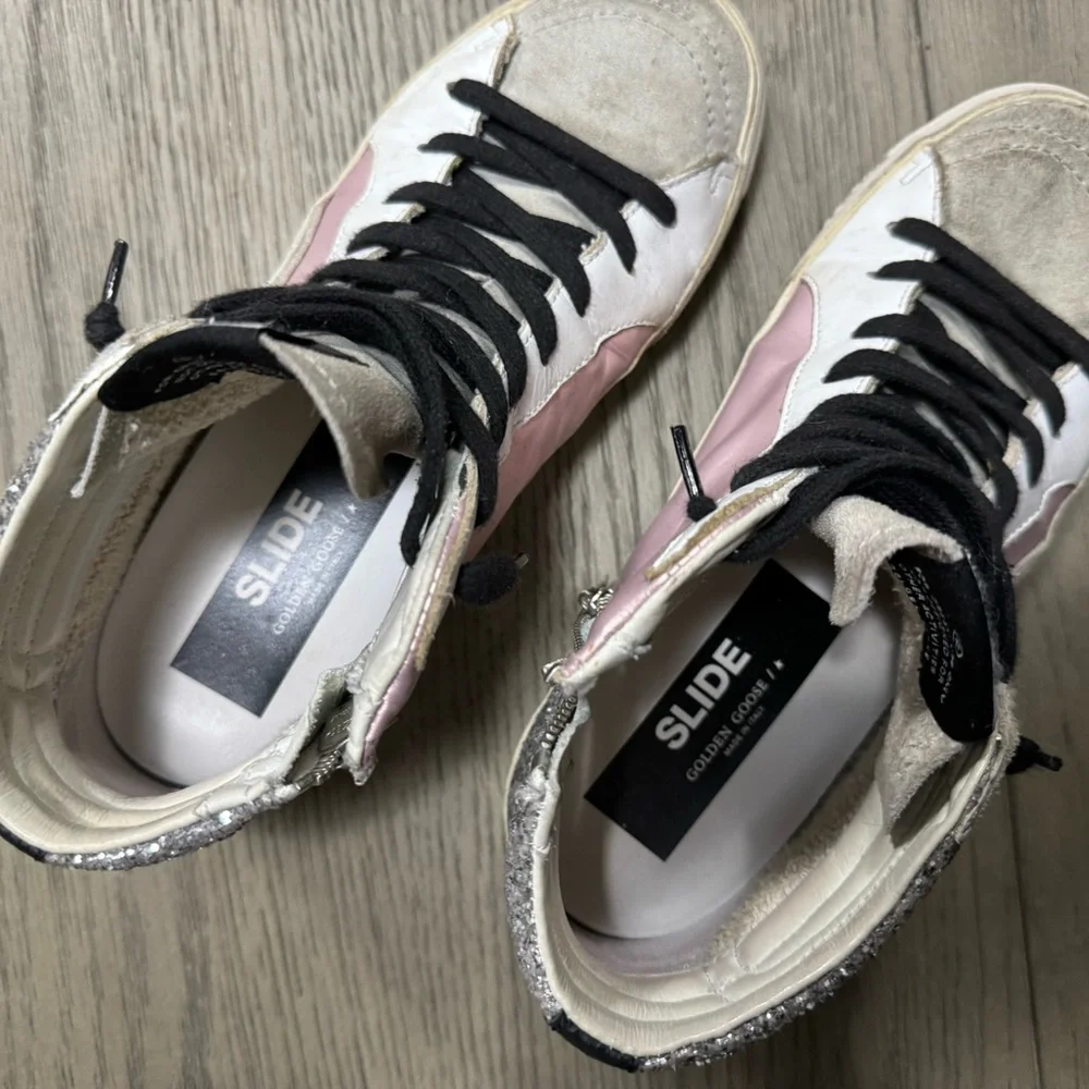 Golden Goose Slide High Top Sneaker - Picture 3 of 5